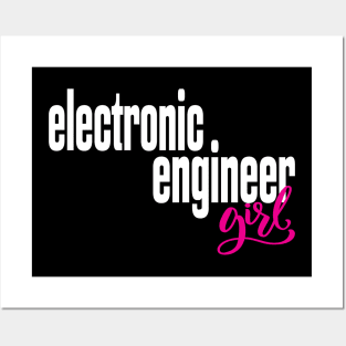 Electronic Engineer Girl Posters and Art